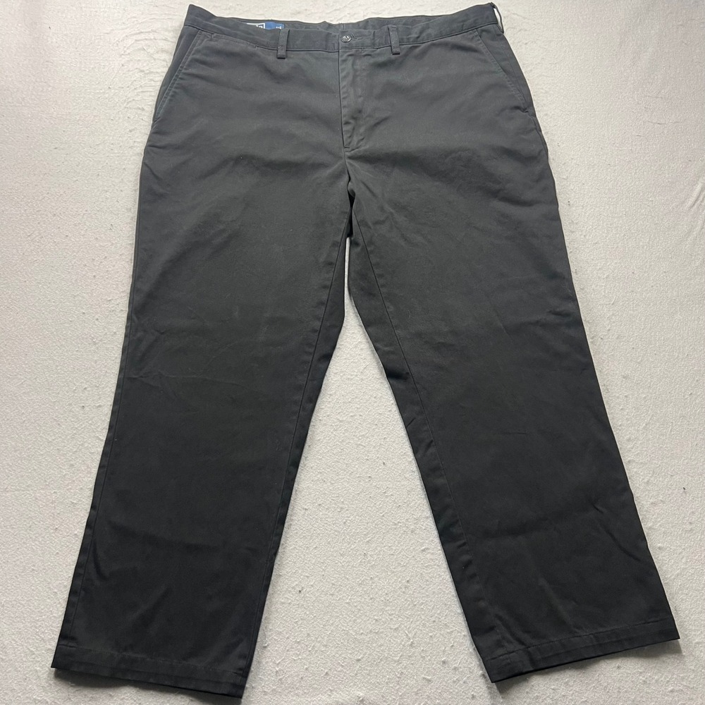 Polo‎ Ralph Lauren Preston Pant Mens 40x30 Black Cotton Chino Straight Leg 1616